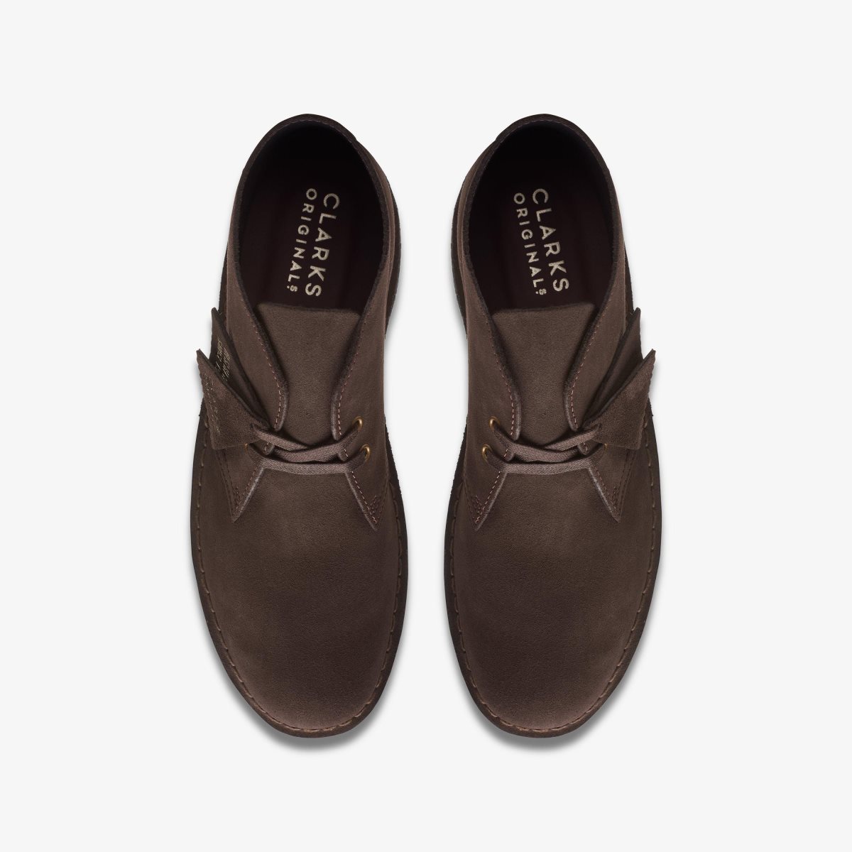 Clarks Desert Boot Brown Suede Brown | 1702EUVID