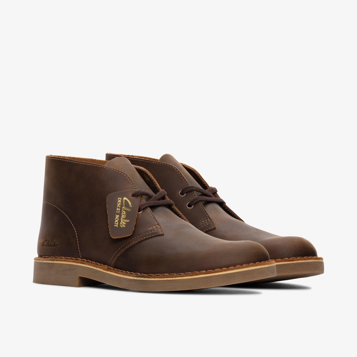 Clarks Desert Boot Evo Beeswax Leather Beeswax | 8431UMVZY