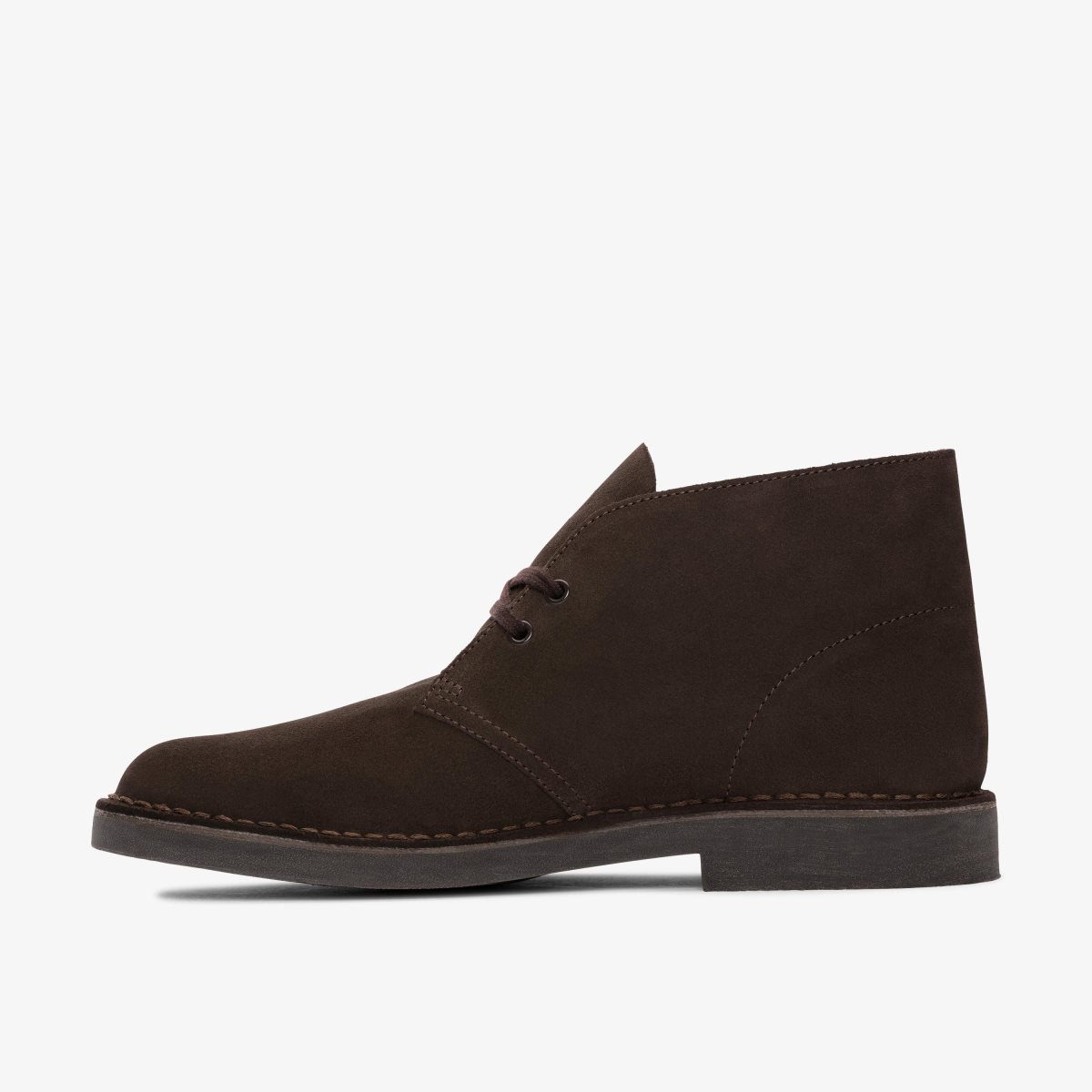 Clarks Desert Boot Evo Dark Brown Suede Dark Brown | 9452FNHSO