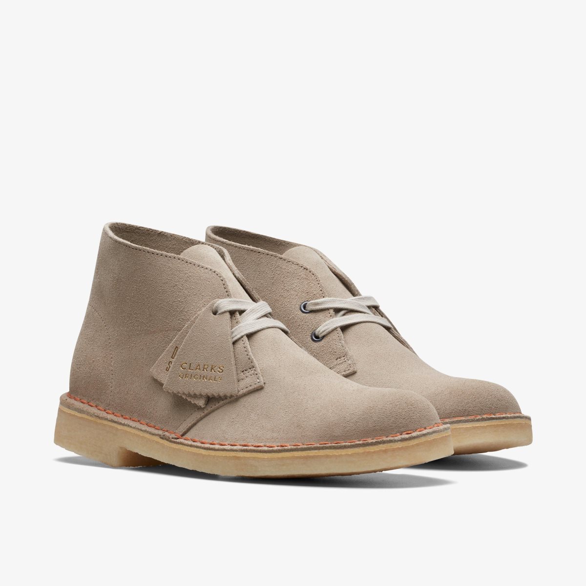 Clarks Desert Boot Sand Suede Brown | 8507RQHOI