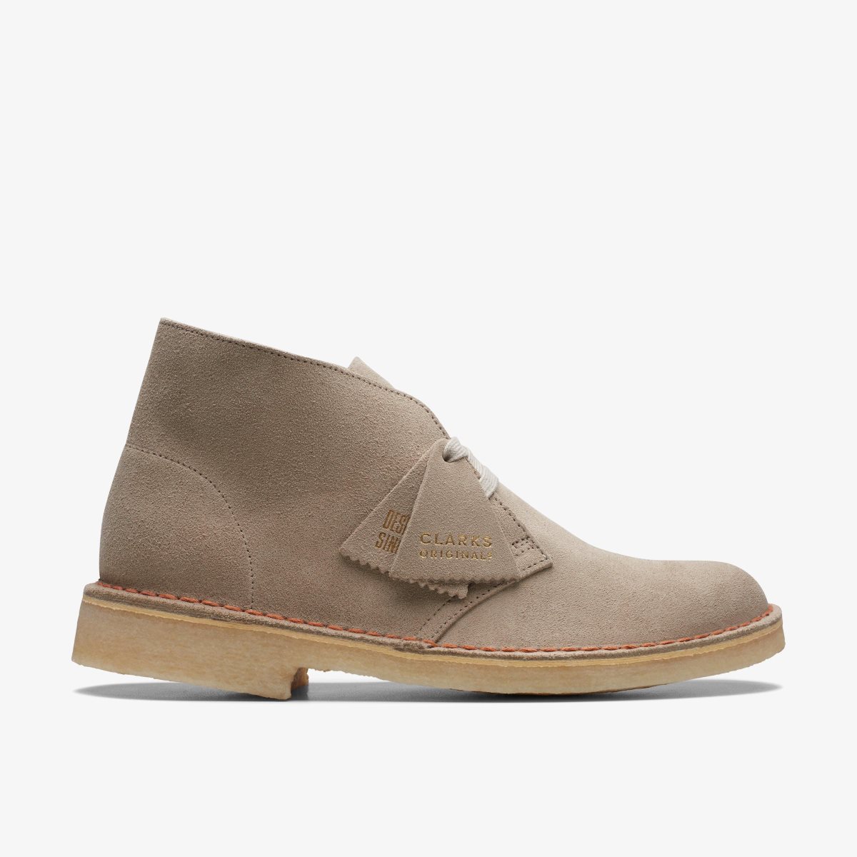 Clarks Desert Boot Sand Suede Brown | 9302IHEQT