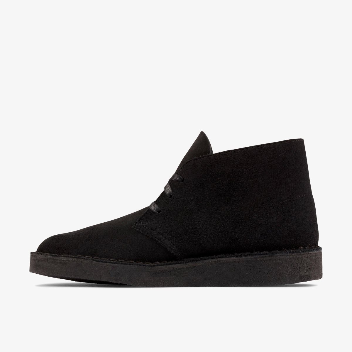 Clarks Desert Coal Black Suede Black | 7451GXKOI