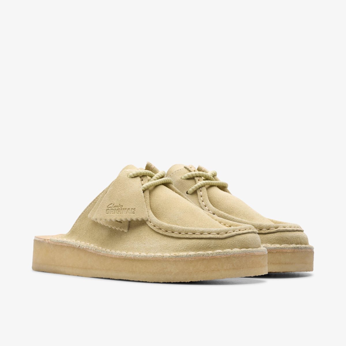 Clarks Desert Nomad Mule Maple Suede Maple | 4592LJRKG