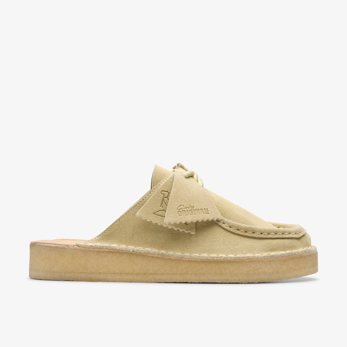 Clarks Desert Nomad Mule Maple Suede Maple | 4592LJRKG