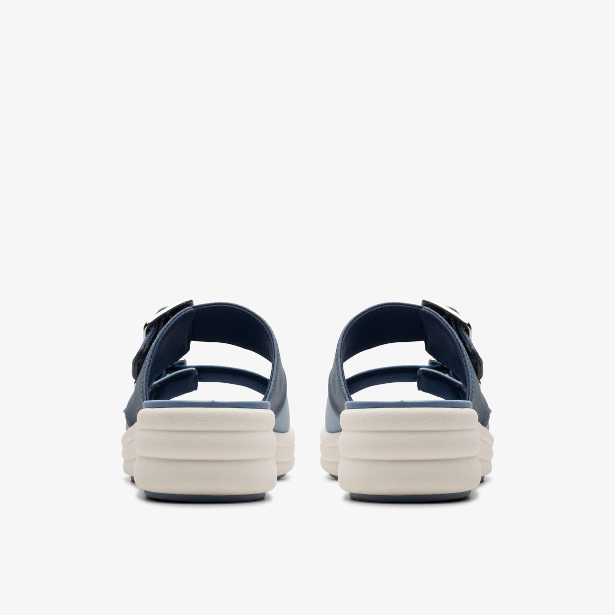 Clarks Drift Buckle Denim Combination Blue | 3547ZCLTM