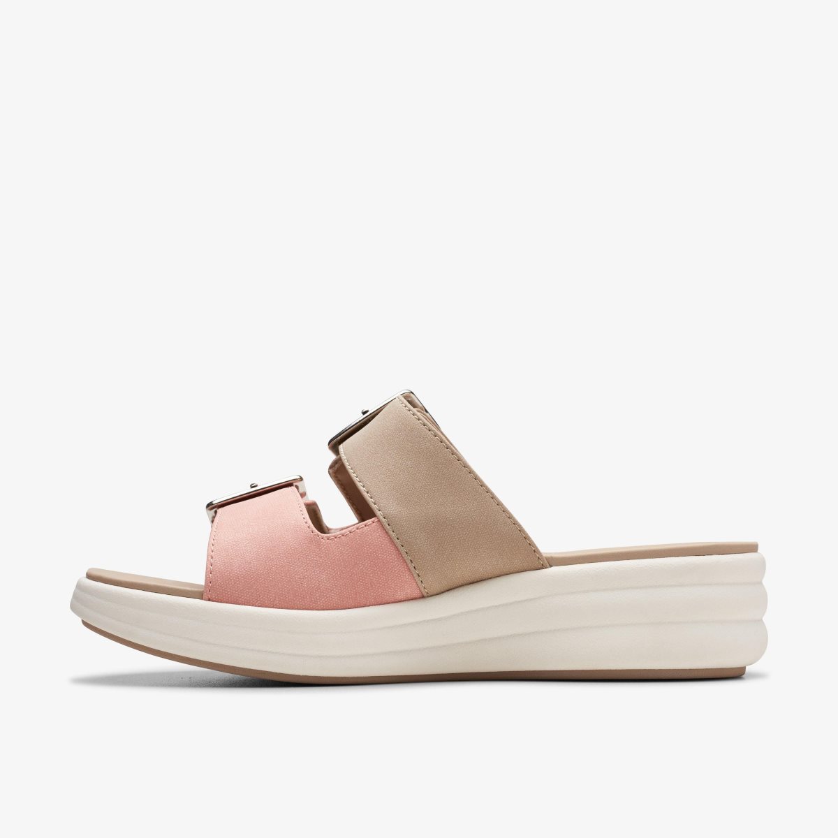 Clarks Drift Buckle Peach Combination Coral | 7918UIXHD