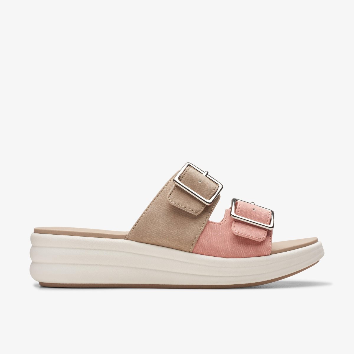 Clarks Drift Buckle Peach Combination Coral | 7918UIXHD