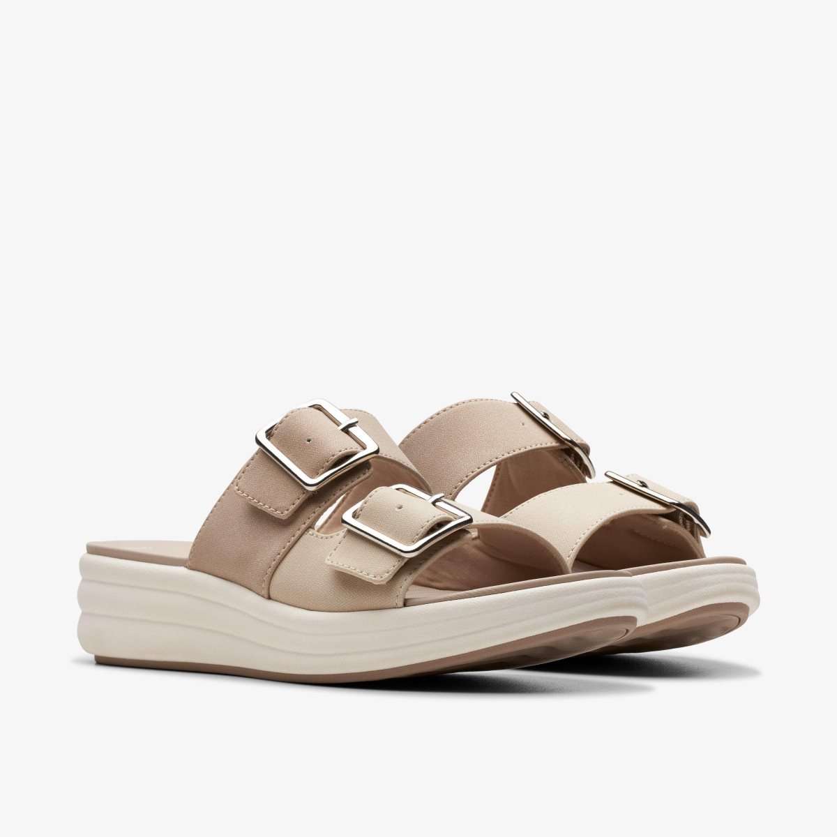 Clarks Drift Buckle Sand Combination Brown | 9031IVYFL