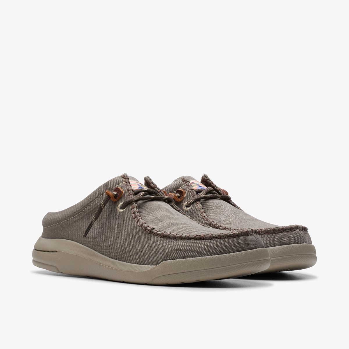 Clarks Driftlite Surf Taupe Interest Grey Brown | 3150GPIVU