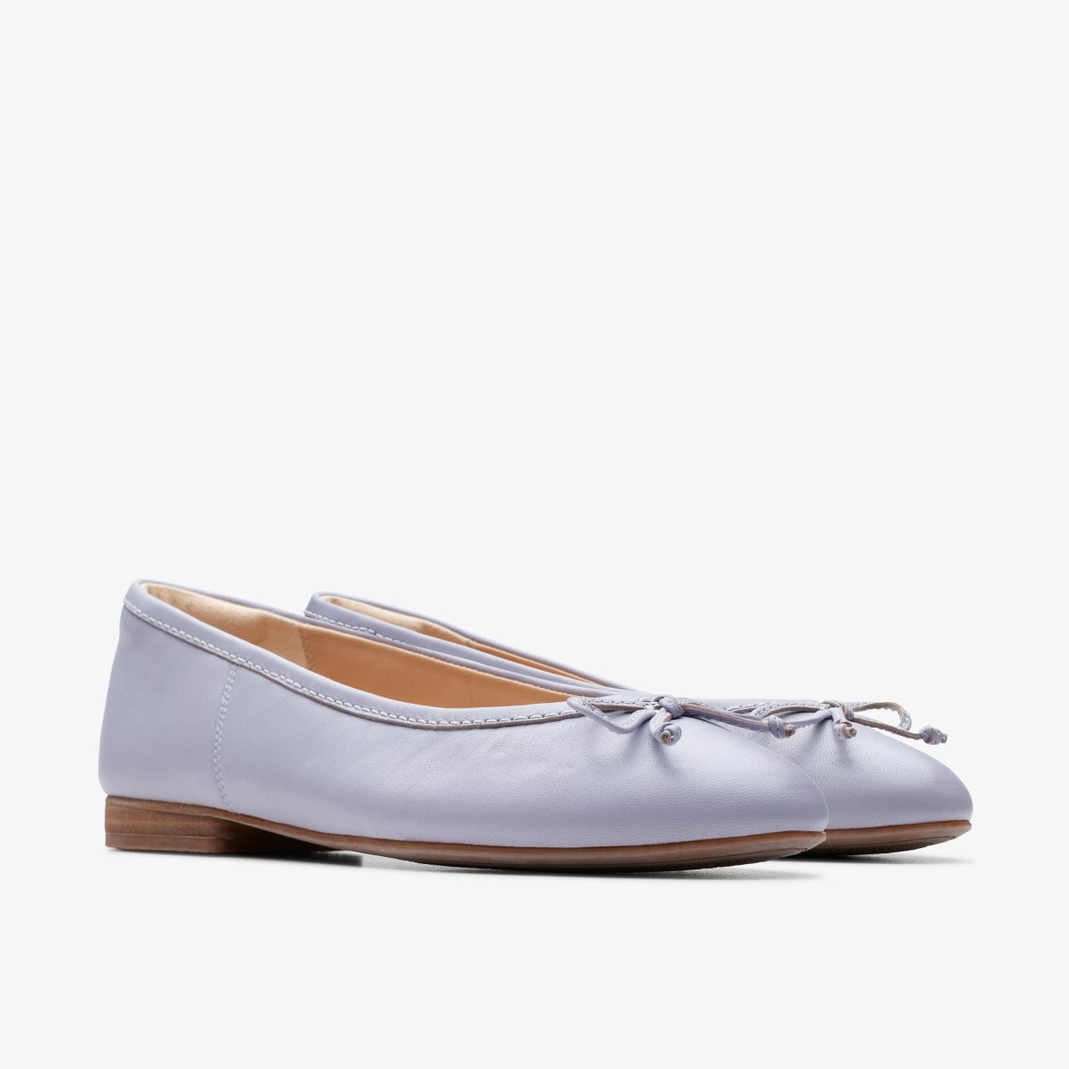 Clarks FAWNA LILY Lilac Leather Purple | 2045RQMAI