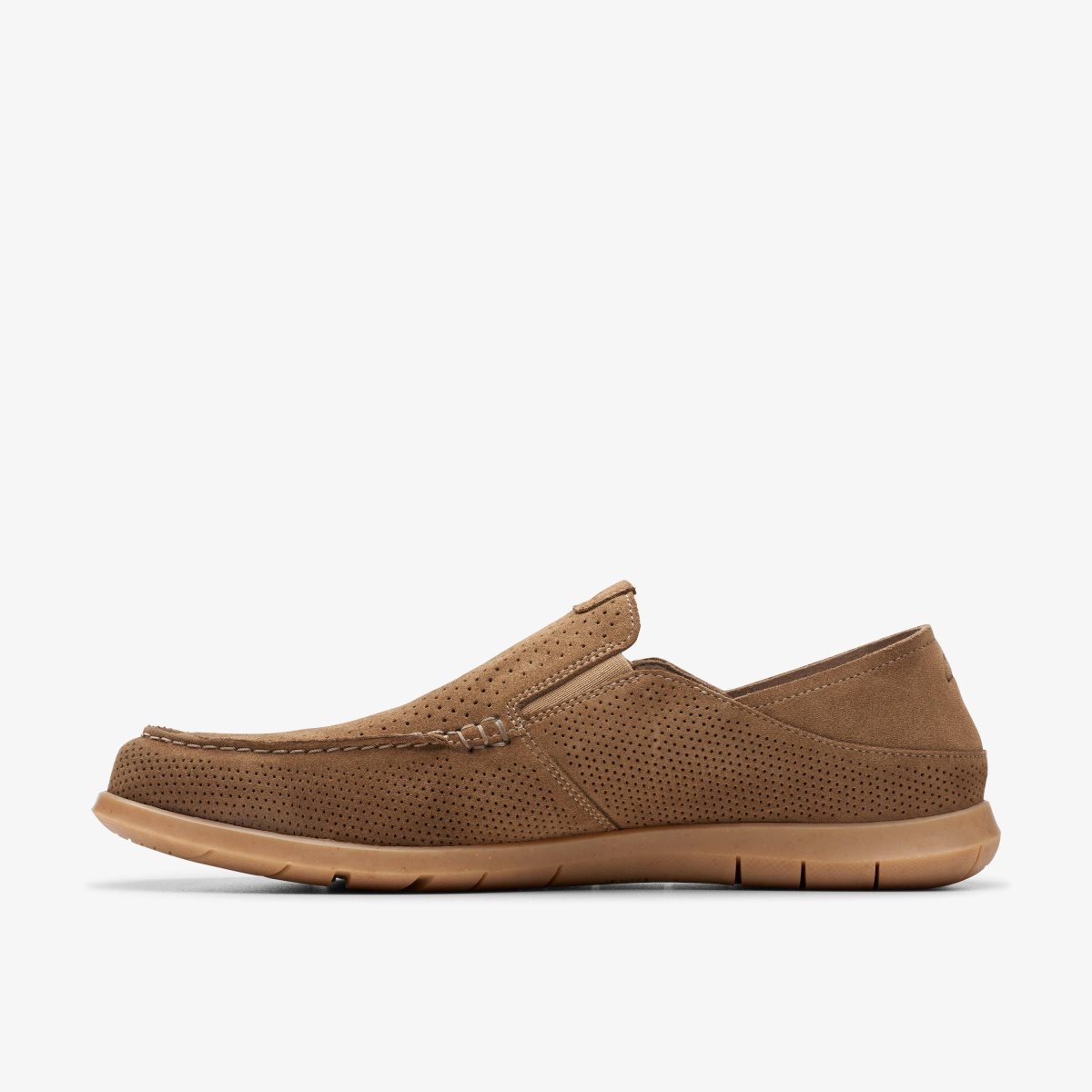 Clarks Flexway Easy Light Tan Suede Light Brown | 4613YJFOI