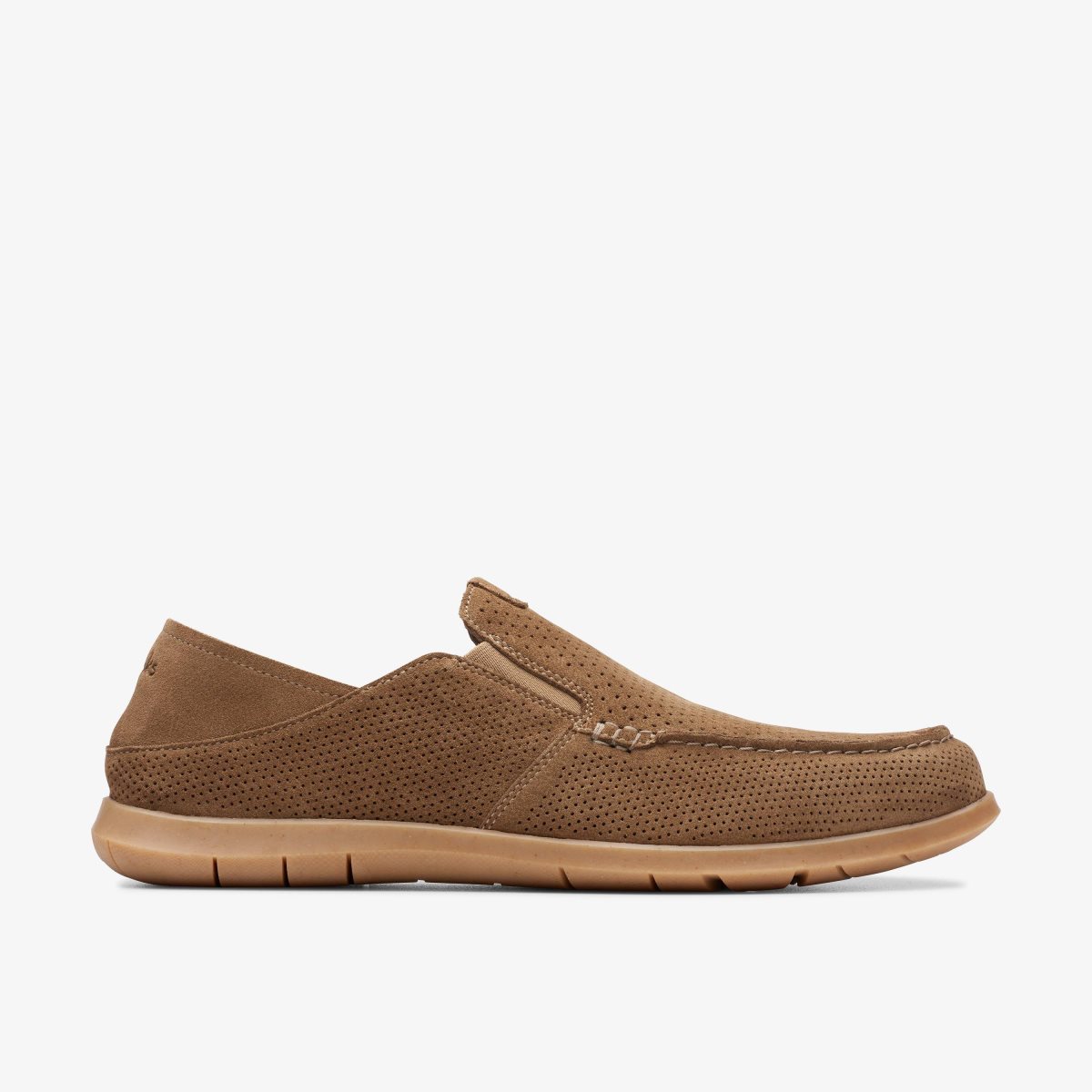 Clarks Flexway Easy Light Tan Suede Light Brown | 4613YJFOI