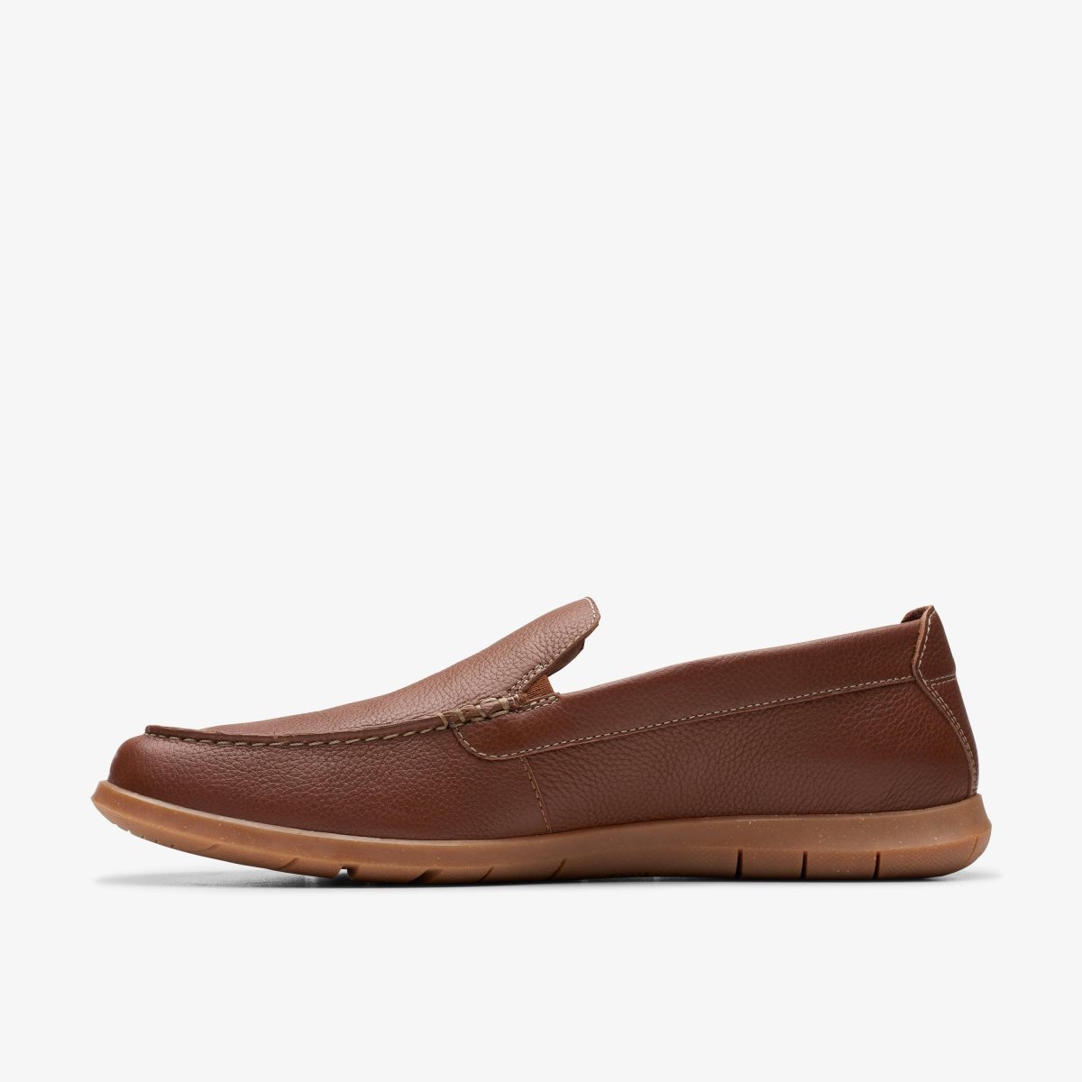 Clarks Flexway Step Light Brown Leather Light Brown | 7623ZKYBS