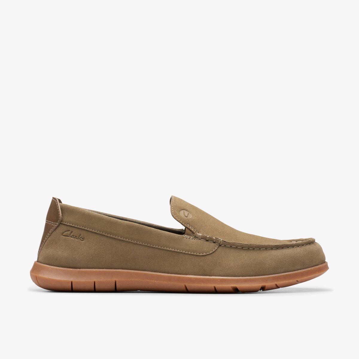 Clarks Flexway Step Olive Suede Olive | 0592LCEGJ