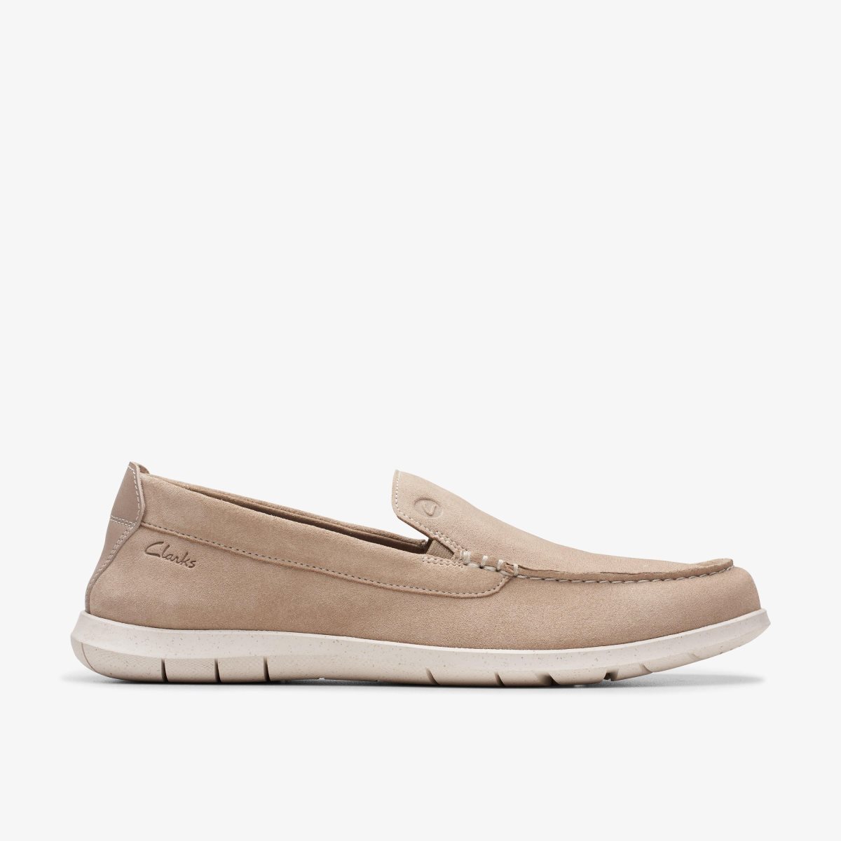 Clarks Flexway Step Sand Suede Brown | 4275YDXFR