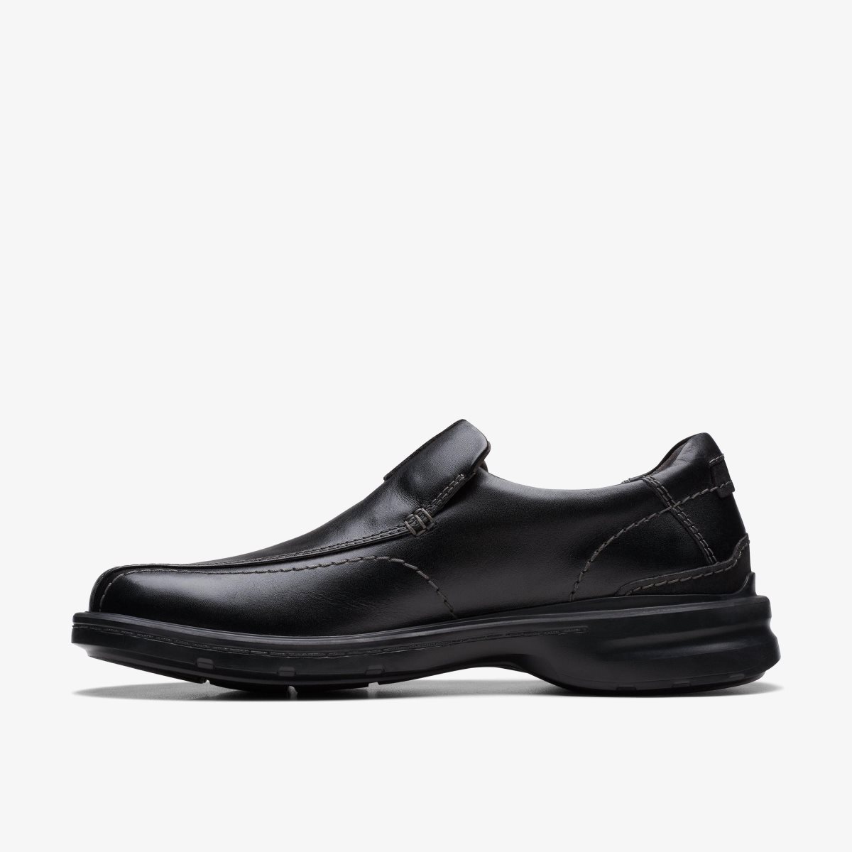 Clarks Gessler Step Black Leather Black | 9786WQLGI