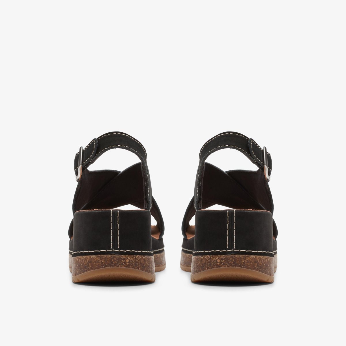 Clarks Kassanda Step Black Nubuck Black | 4753CLQXN