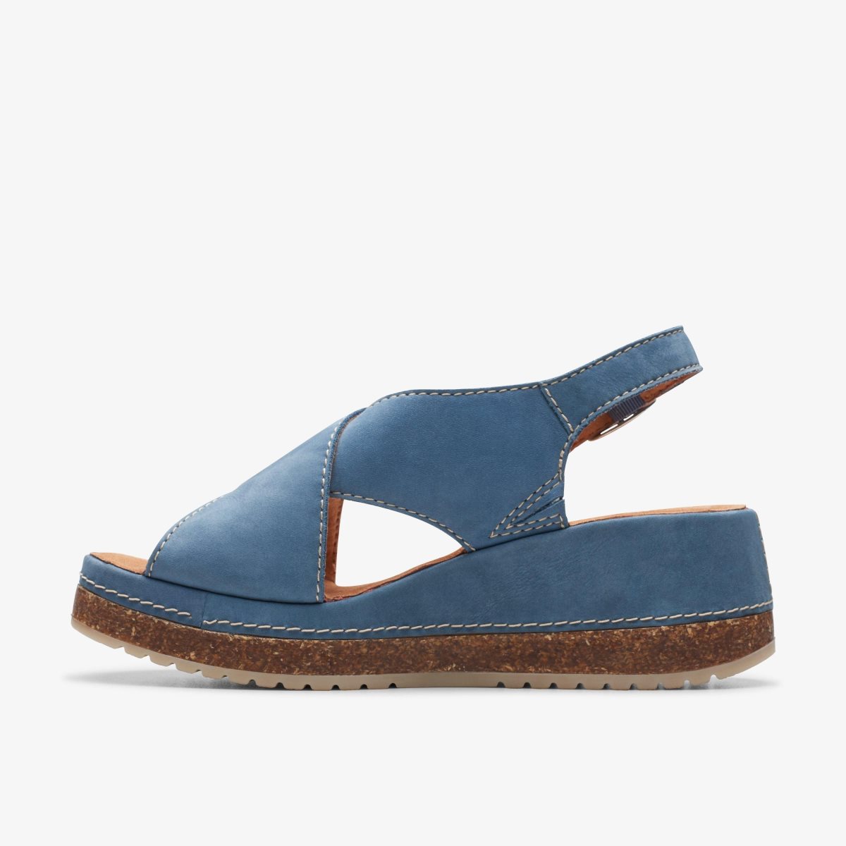 Clarks Kassanda Step Blue Nubuck Blue | 0514QWFJG