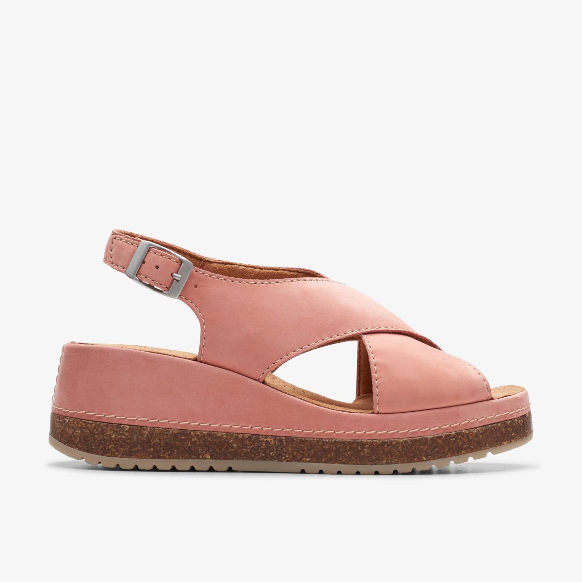 Clarks Kassanda Step Peach Nubuck Coral | 4927XGCFH