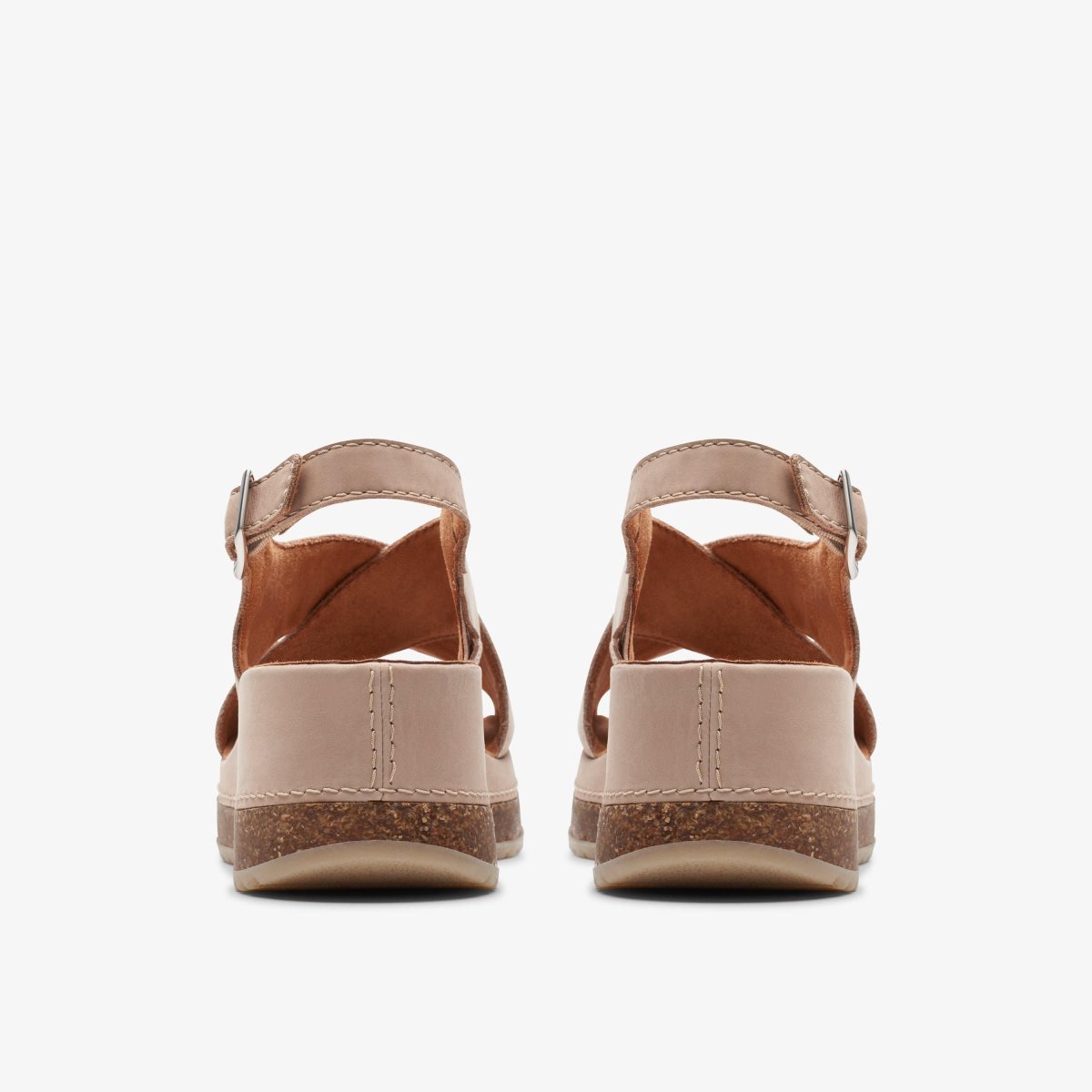 Clarks Kassanda Step Sand Nubuck Brown | 8476IJQYM