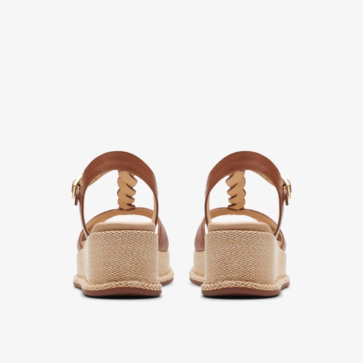 Clarks Kimmei Twist Tan Leather Brown | 2546AHFDN