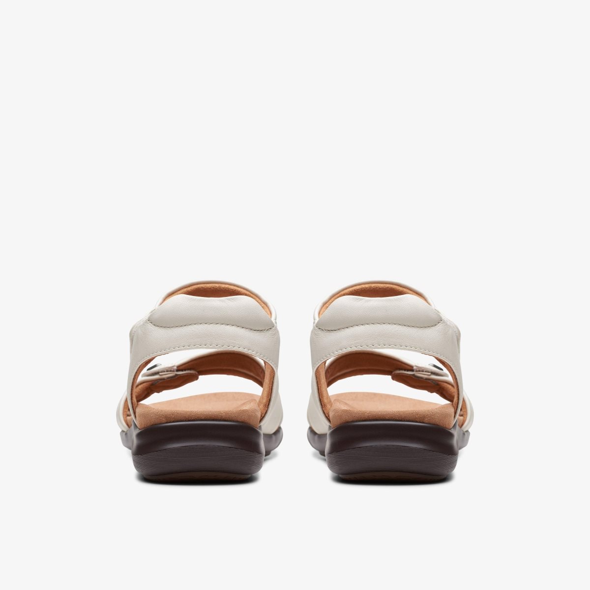 Clarks Kitly Ave Off White Leather White | 6087SOZNH