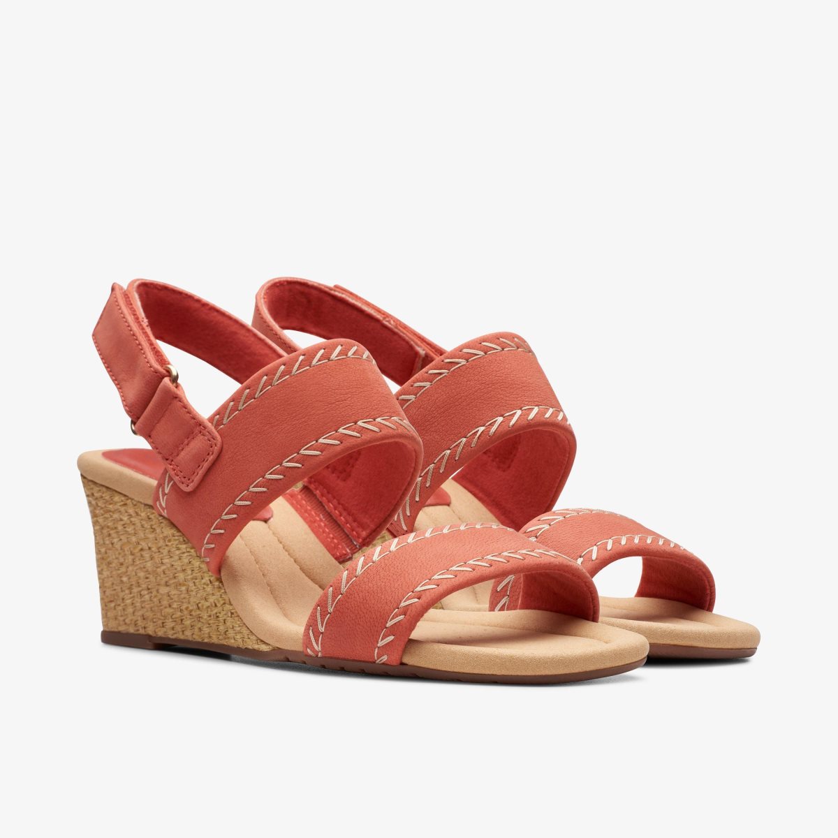 Clarks Kyarra Rose Blush Nubuck Pink | 6870SULDX