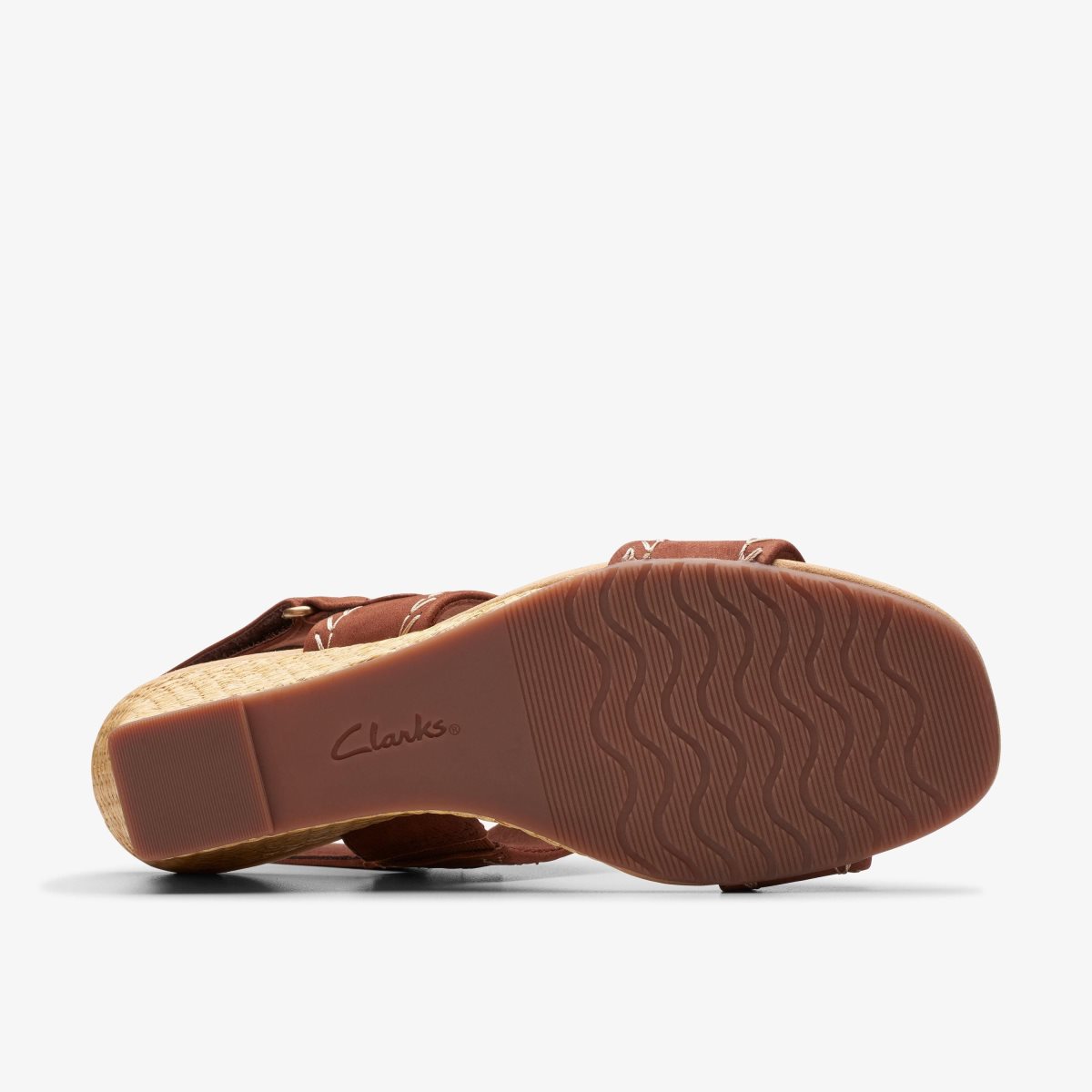 Clarks Kyarra Rose Tan Nubuck Brown | 4830VZHMO