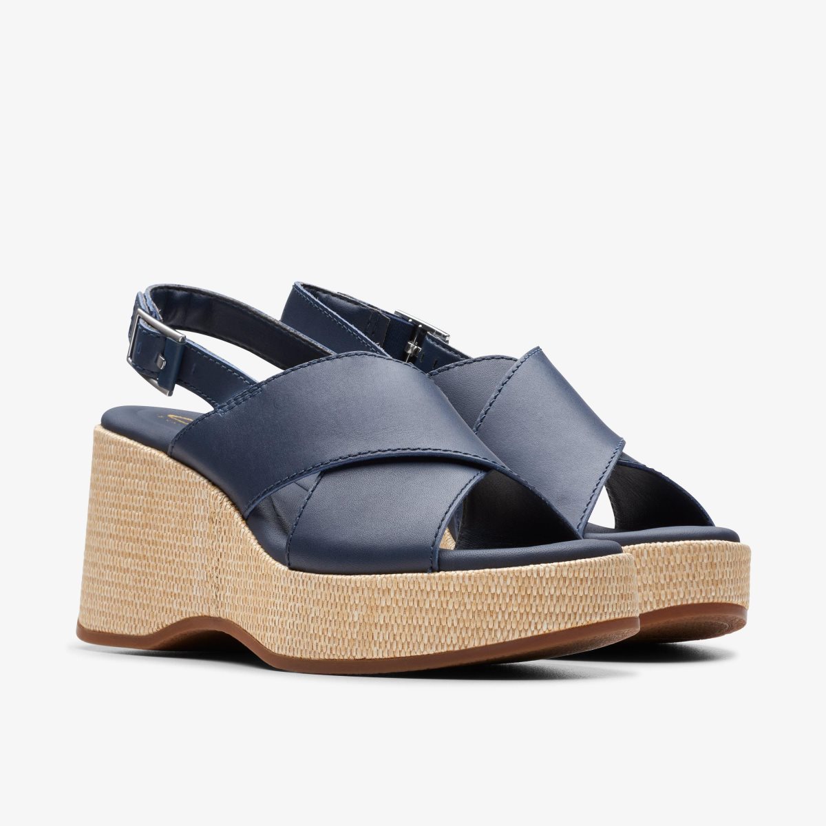 Clarks Manon Wish Navy Leather Navy | 2790BSAFX