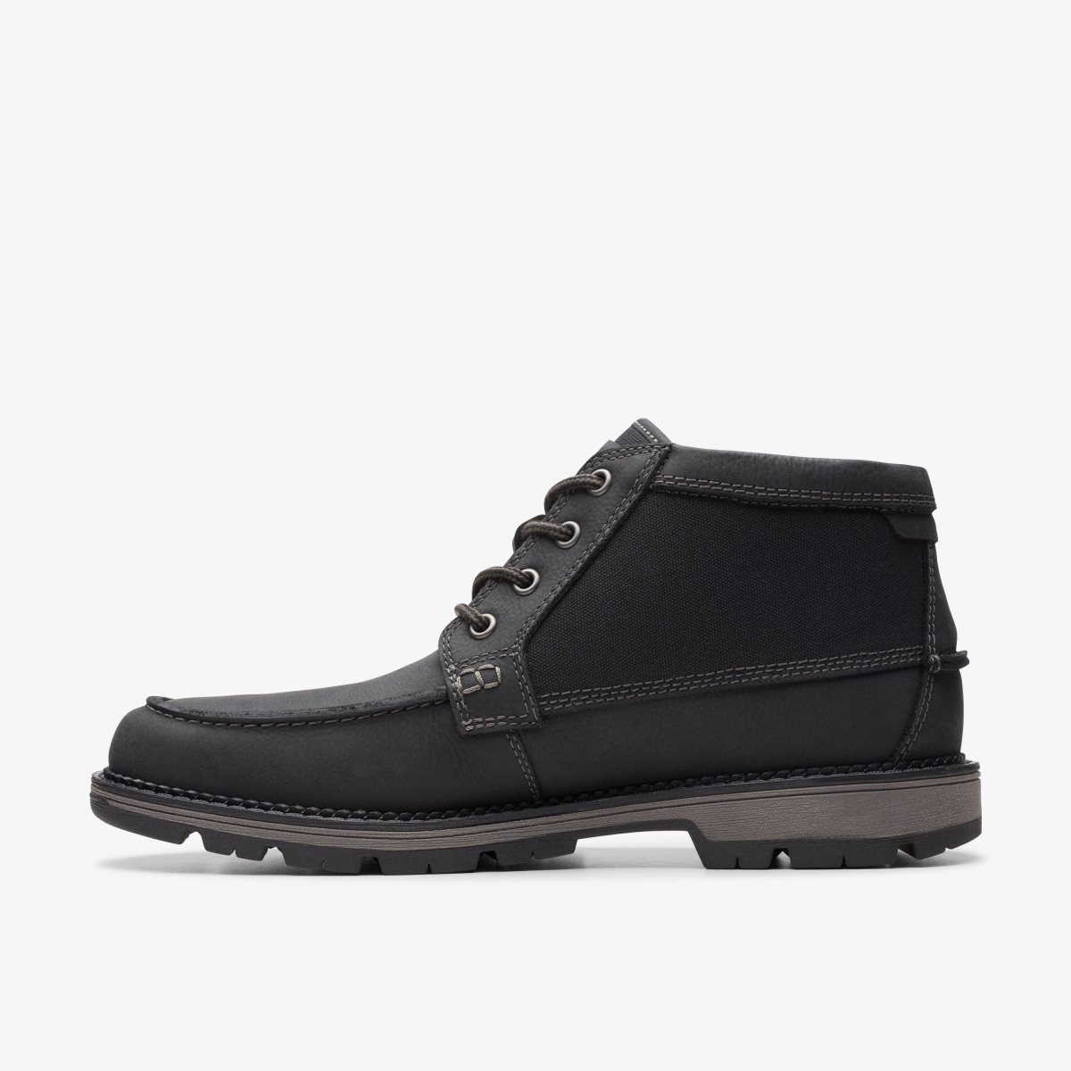 Clarks Maplewalk Moc Black Combination Black | 5632XNKSZ