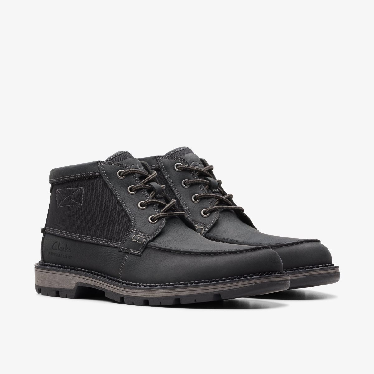 Clarks Maplewalk Moc Black Combination Black | 5632XNKSZ