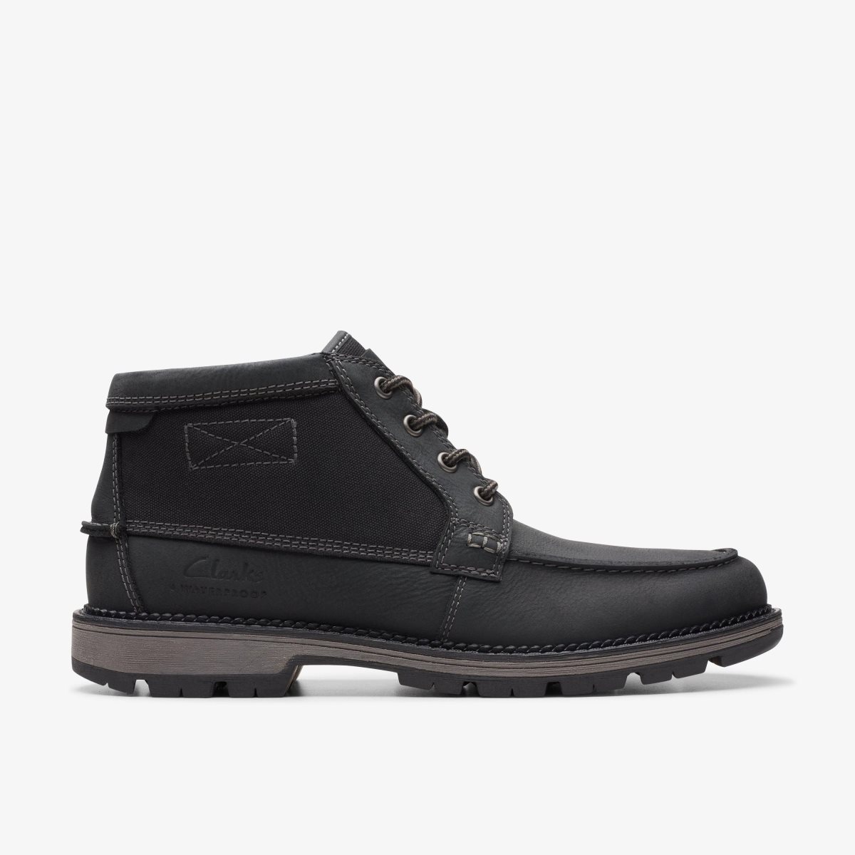 Clarks Maplewalk Moc Black Combination Black | 5632XNKSZ