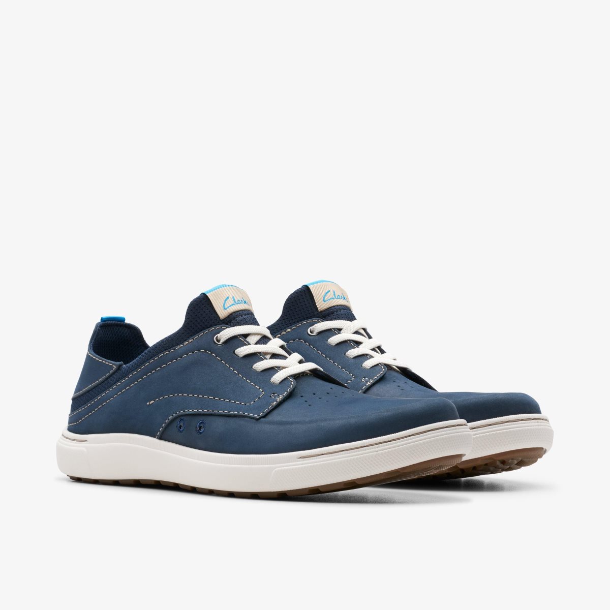 Clarks Mapstone Easy Navy Nubuck Navy | 7283VRILN