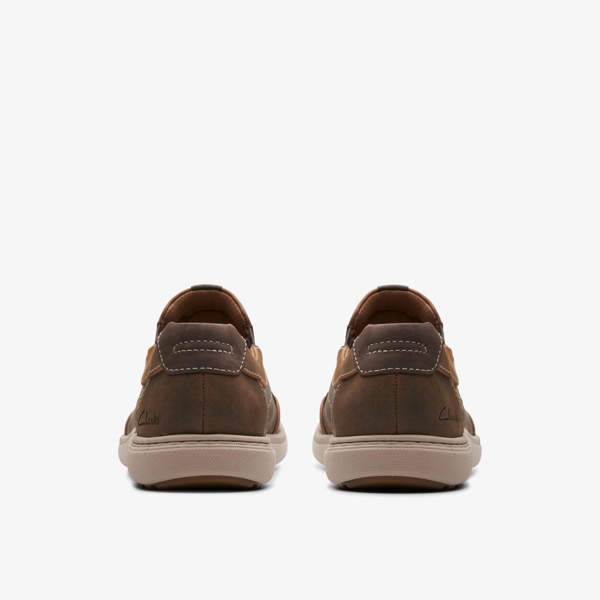 Clarks Mapstone Step Beeswax Leather Beeswax | 1298TIKNG