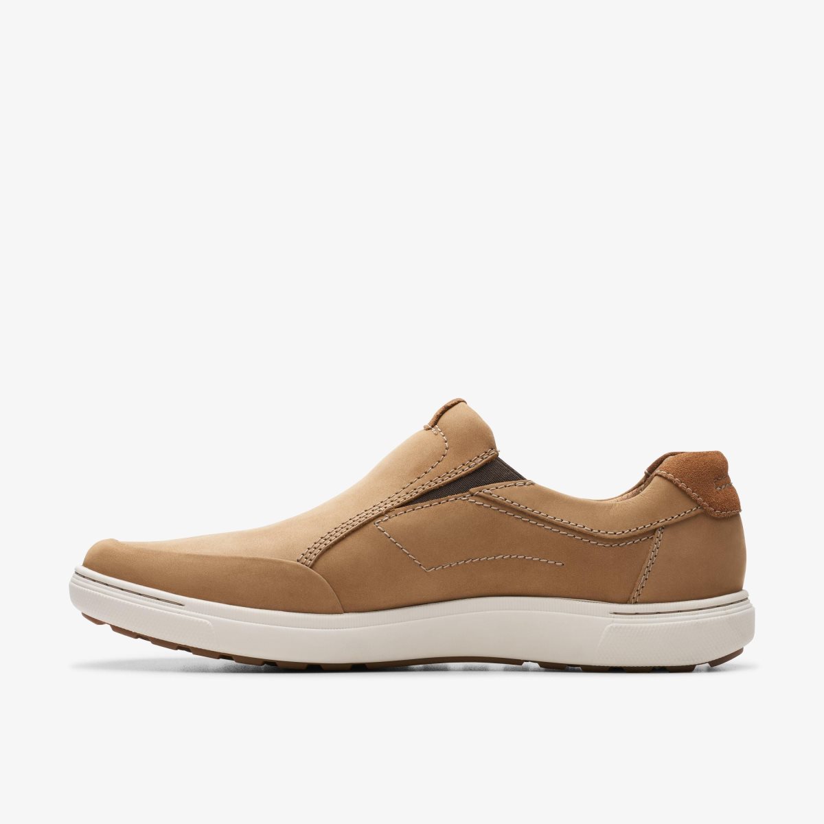 Clarks Mapstone Step Sand Nubuck Brown | 8503KQWZB