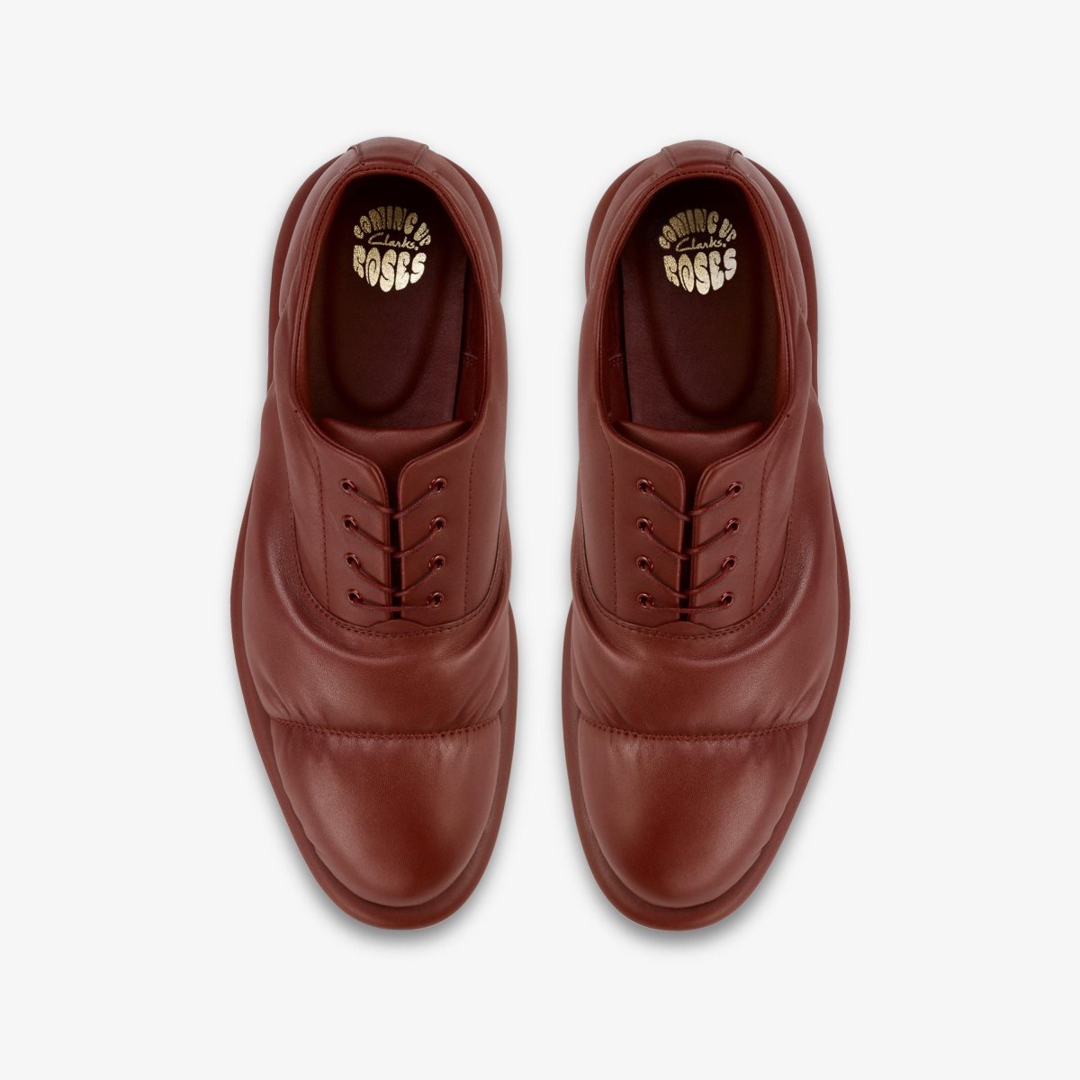 Clarks Martine Rose Mens Oxford 1 Oxblood Leather Burgundy | 5089GLNAR