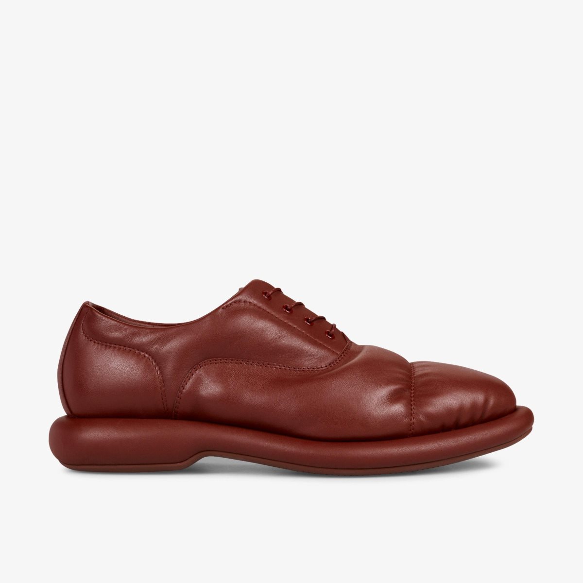 Clarks Martine Rose Mens Oxford 1 Oxblood Leather Burgundy | 5089GLNAR