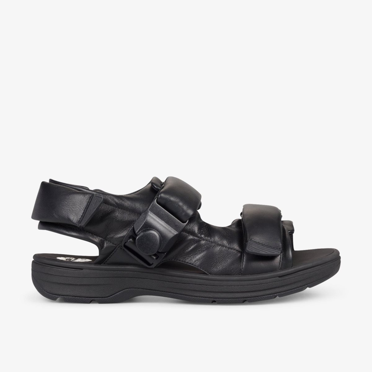 Clarks Martine Rose Mens Sandal 1 Black Leather Black | 0415UPZWK