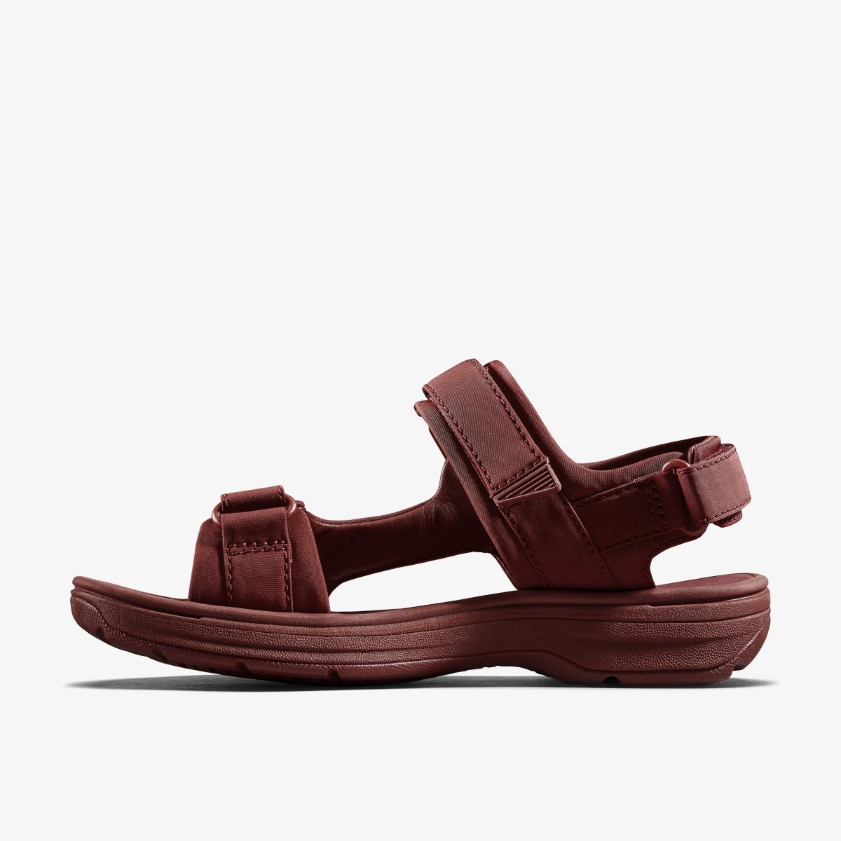 Clarks Martine Rose Mens Sandal 2 Oxblood Textile Burgundy | 6329ITWPH