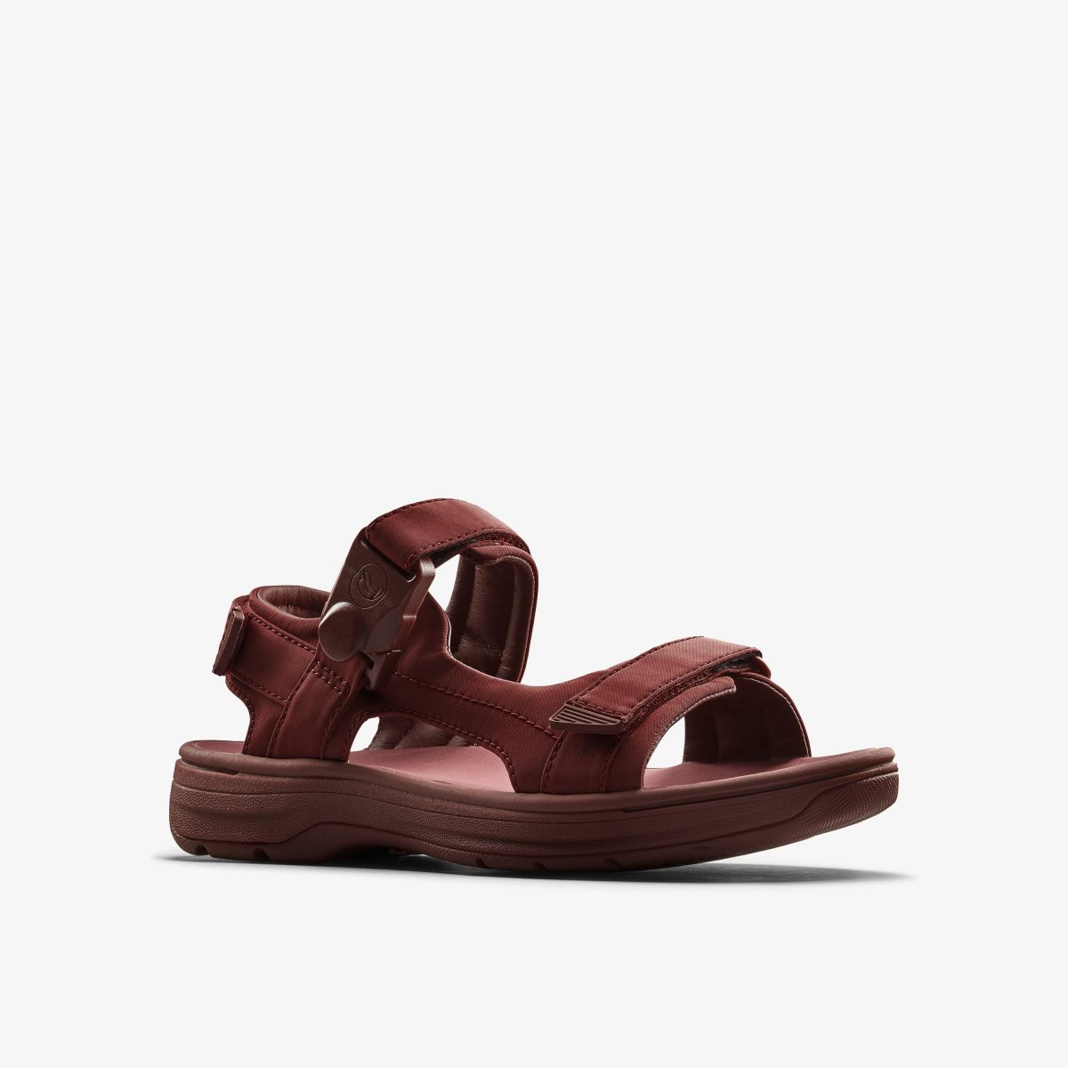 Clarks Martine Rose Mens Sandal 2 Oxblood Textile Burgundy | 6329ITWPH