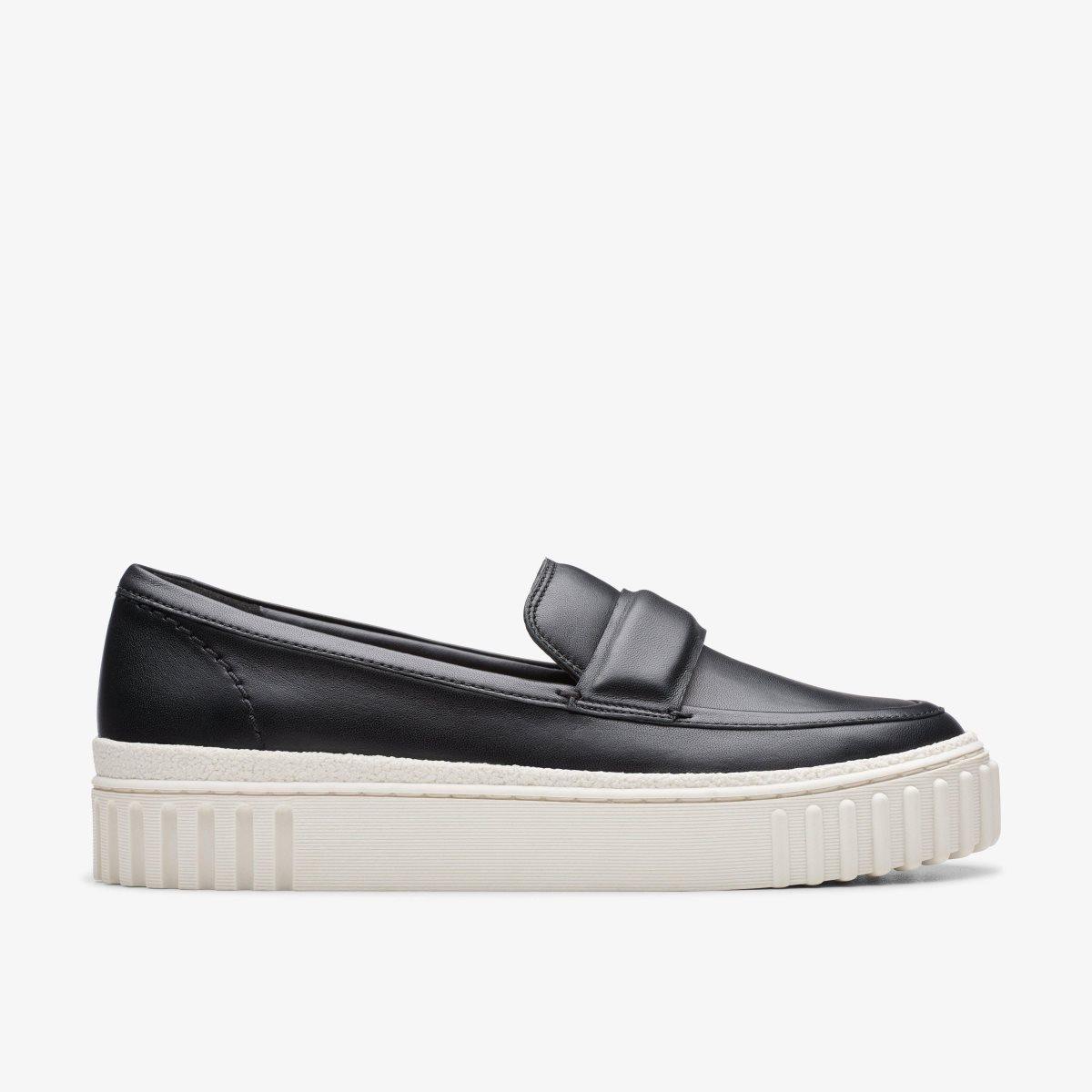 Clarks Mayhill Cove Black Leather Black | 6719LSDVZ