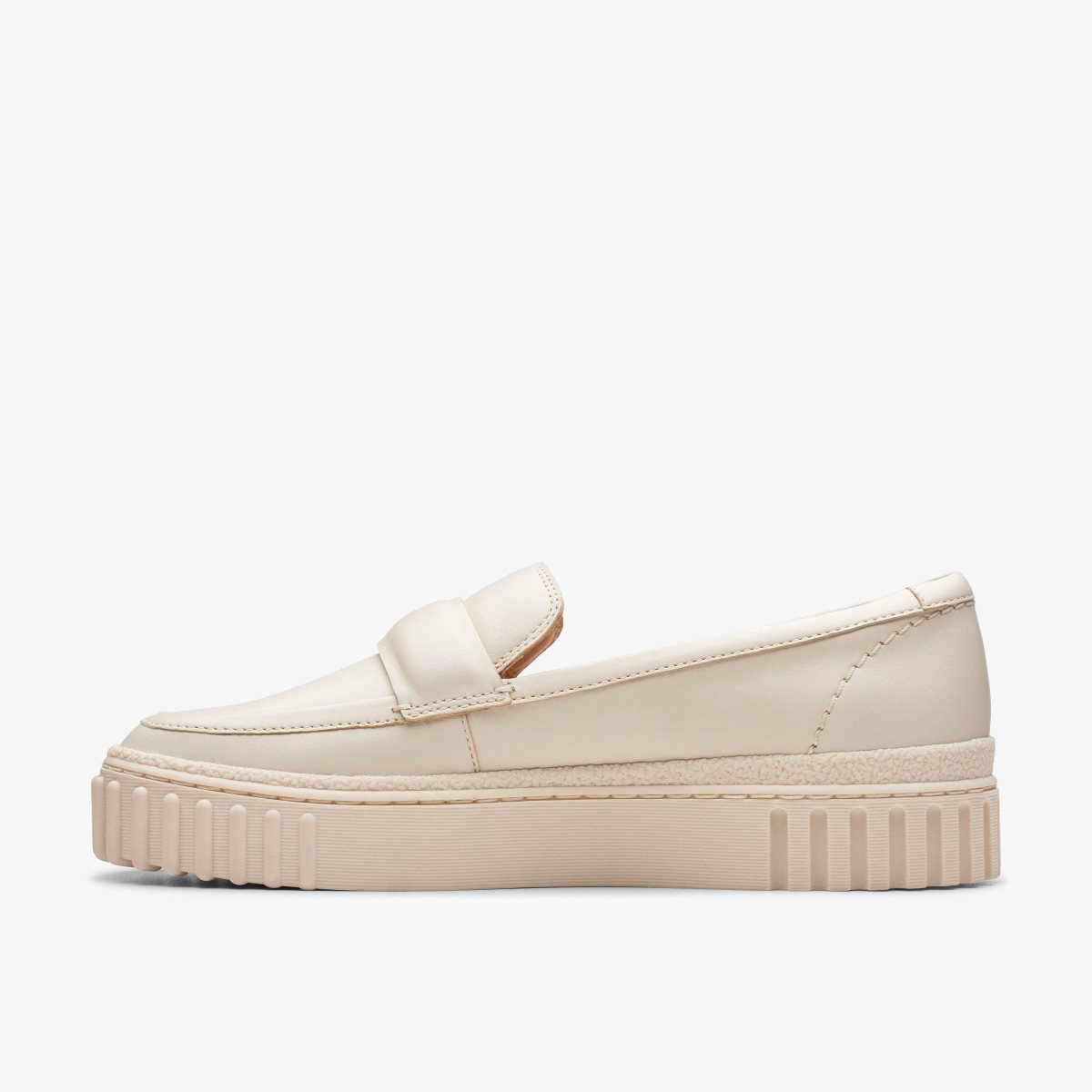 Clarks Mayhill Cove Cream Leather Cream | 6309DTIOB