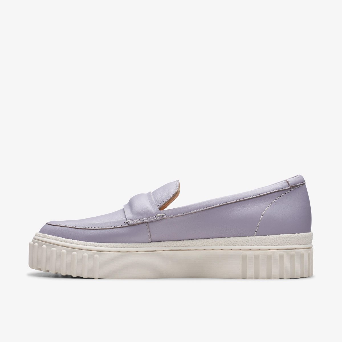 Clarks Mayhill Cove Lilac Leather Purple | 6051TRZJW