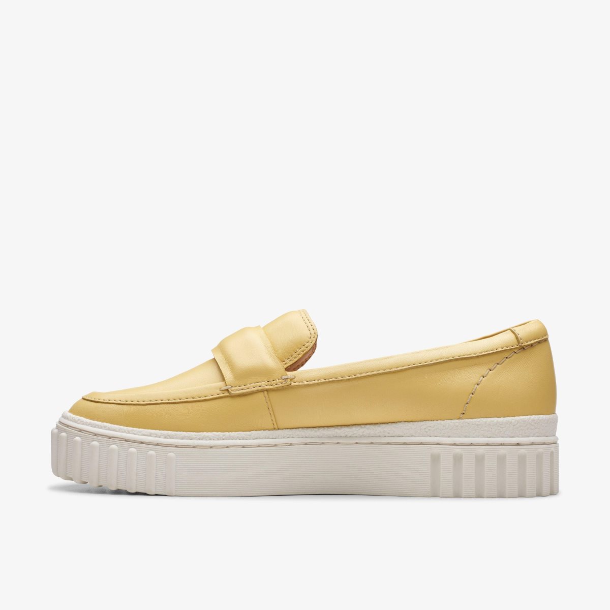 Clarks Mayhill Cove Yellow Leather Yellow | 8671CMNUW