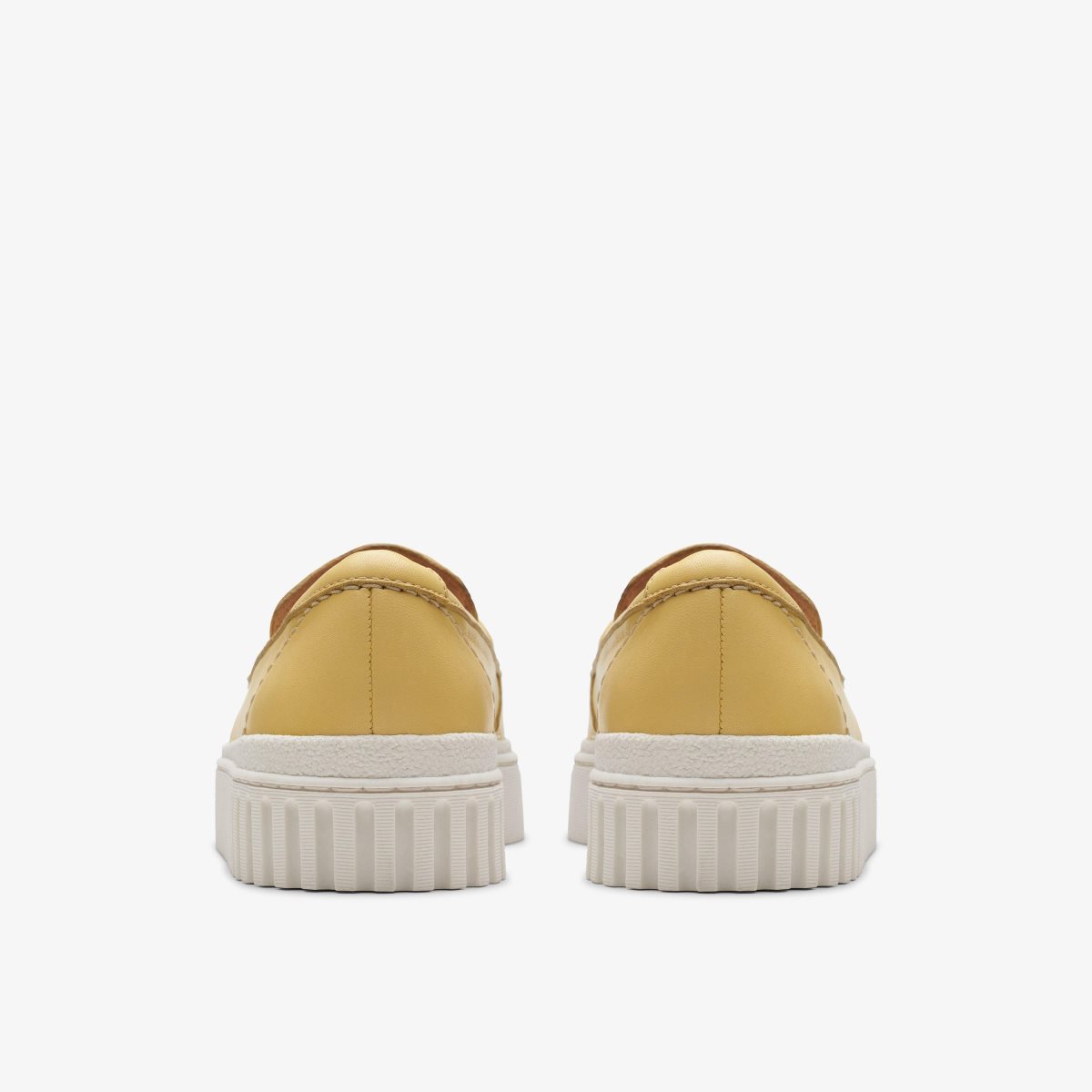 Clarks Mayhill Cove Yellow Leather Yellow | 8671CMNUW