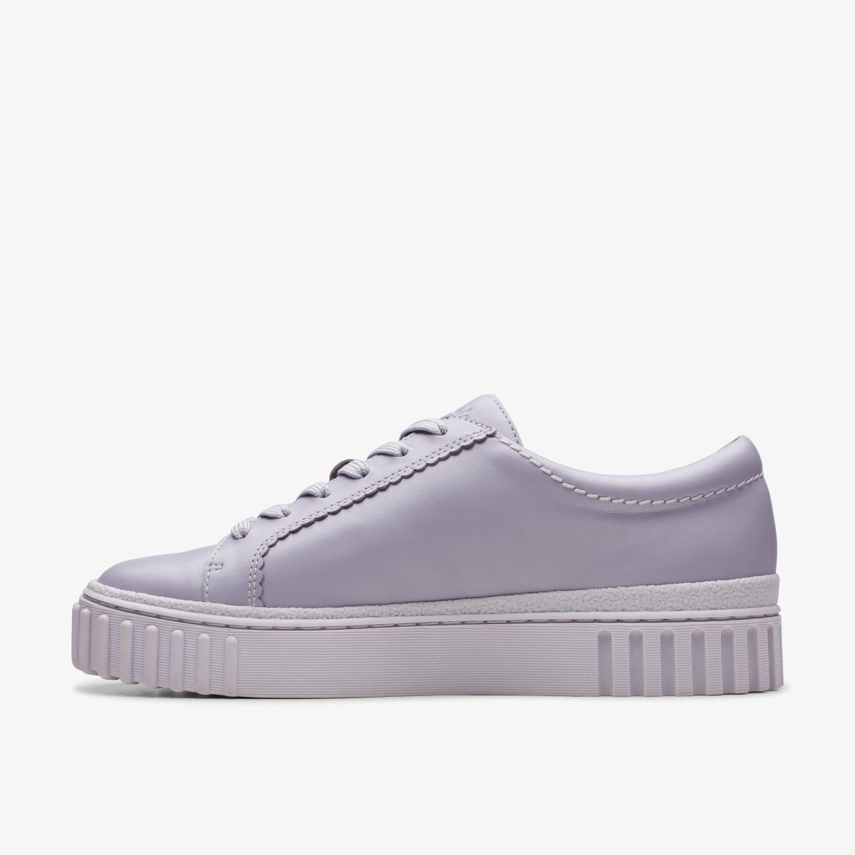 Clarks Mayhill Walk Lilac Leather Purple | 4287XVGYC