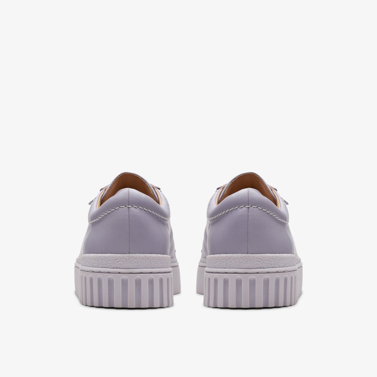 Clarks Mayhill Walk Lilac Leather Purple | 4287XVGYC