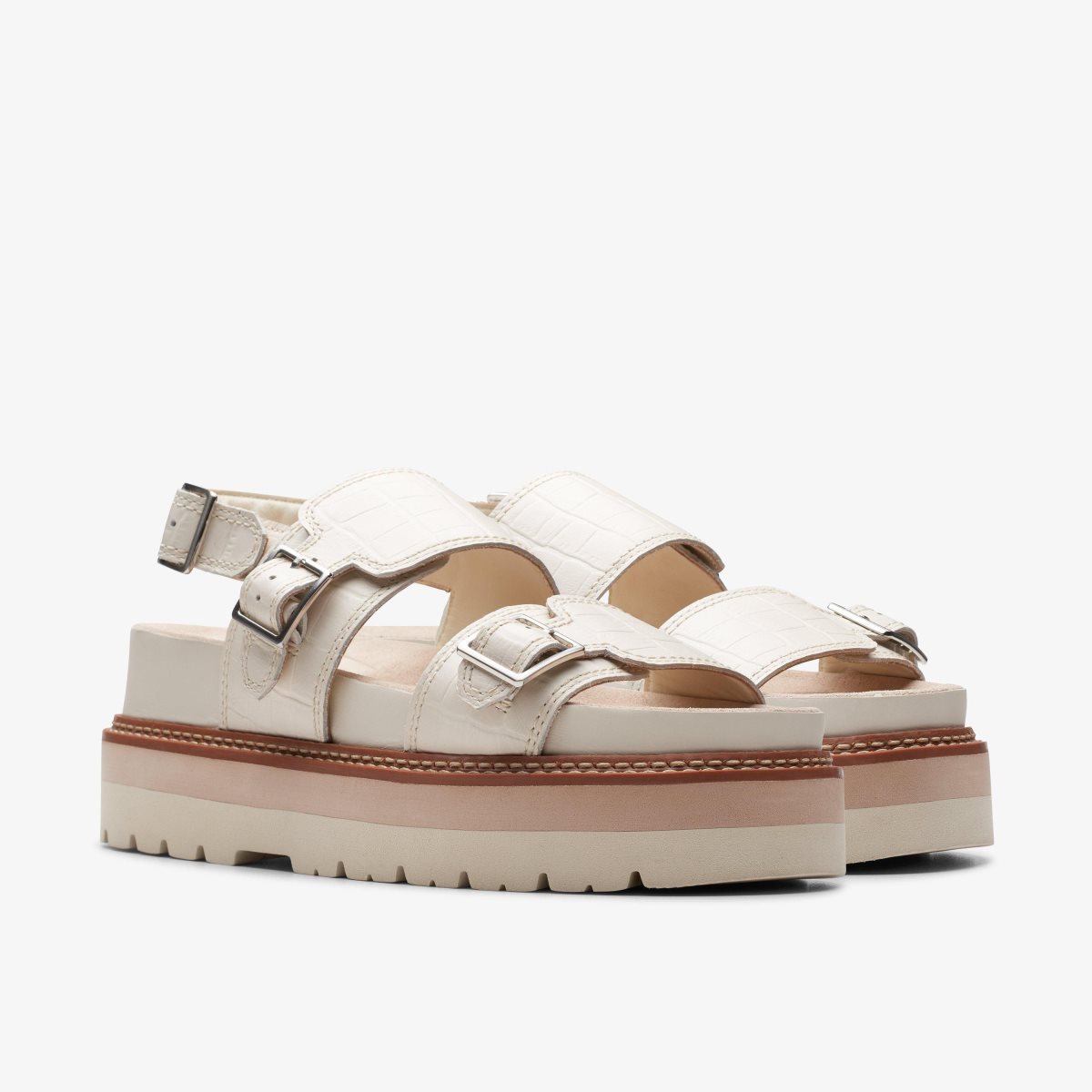 Clarks ORIANNA GLIDE Cream Interest Cream | 3042RSDLG