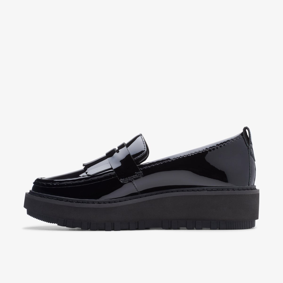 Clarks Orianna Loafer Black Patent Leather Black | 2973NYIUF