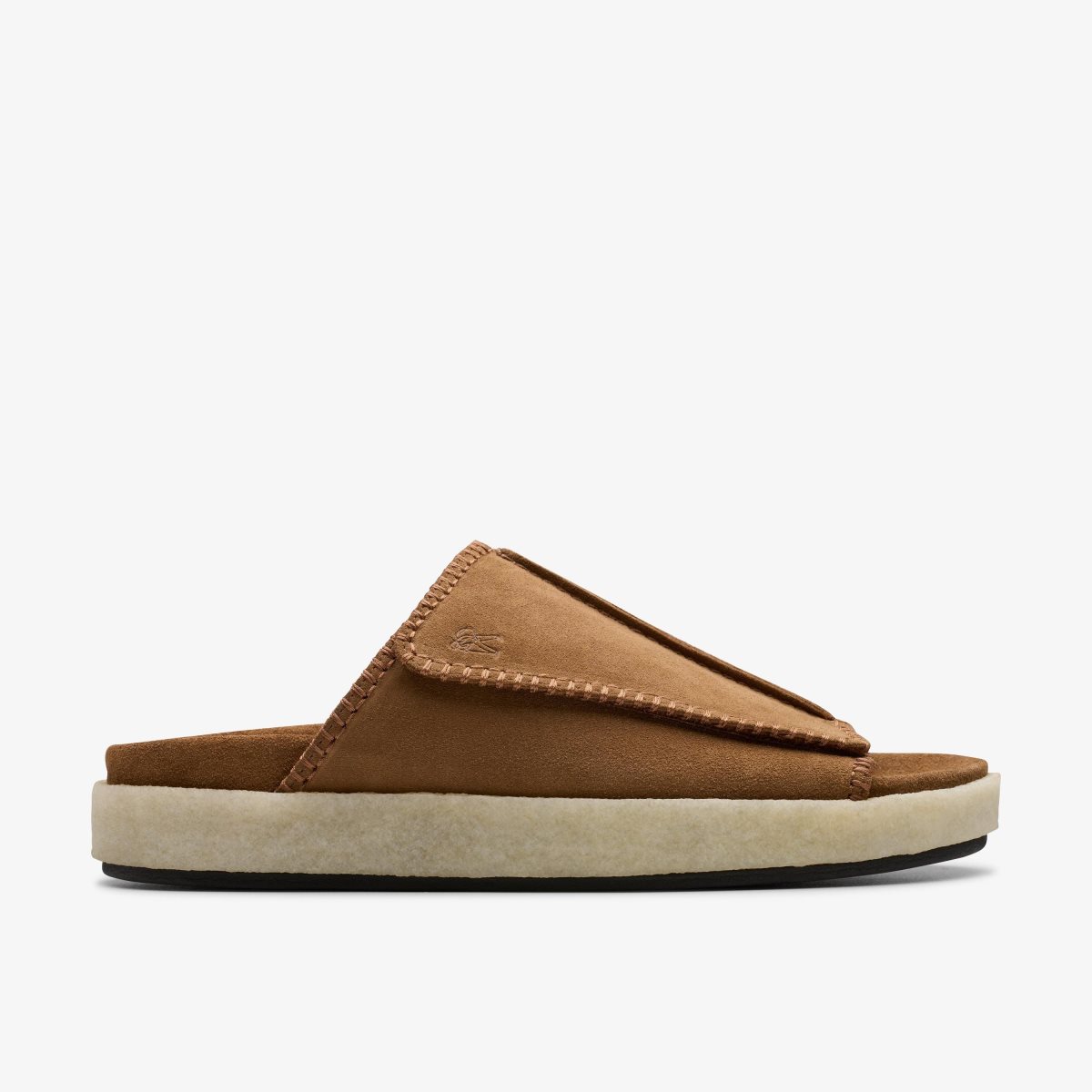 Clarks Overleigh Slide Cola Suede Cola | 5418DNISO